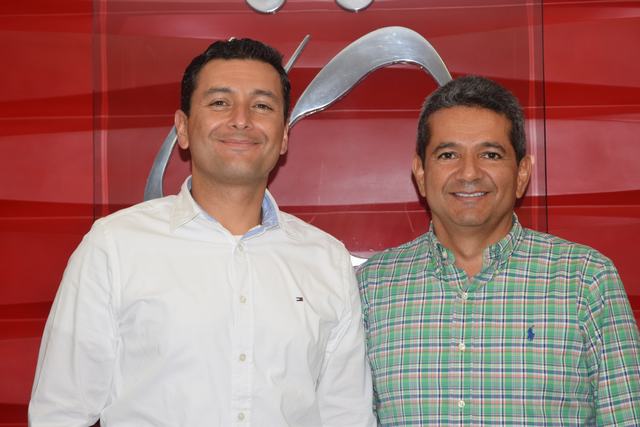 Jorge Castaño y Ariel Rincón.